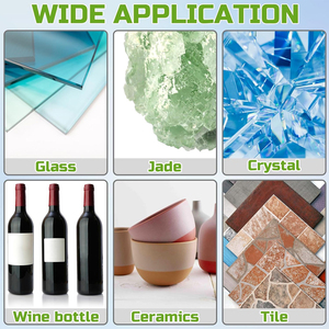 <span class=keywords><strong>Disque</strong></span> de coupe en <span class=keywords><strong>verre</strong></span> vert pour meuleuse d'angle, lame de scie <span class=keywords><strong>diamant</strong></span>ée ultra-fine pour jade, cristal et bouteilles de vin - Product Image 6