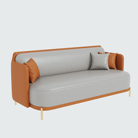 Ensemble de mobilier de restaurant commercial de style sud-est asiatique, table de salle à manger semi-circulaire murale en bois massif et rotin, chaises