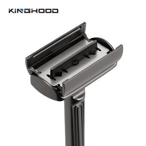 निजी लेबल बार्बर सुरक्षा समायोज्य शेवर सुरक्षा रेजर धातु खुला माक्विनिला डी फितर - Product Image 2