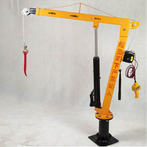 500kg 800kg 1000kg <span class=keywords><strong>12V</strong></span> 24V Mini grue de camion électrique/Mini grue mobile pour camionnette avec treuil électrique - Product Image 4