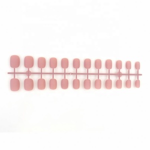 <span class=keywords><strong>Faux</strong></span> ongles carrés colorés, noirs, à pression, pour ongles carrés, colorés, grand prix, couverture complète mate, 24 pièces - Product Image 5