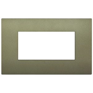 Cache-interrupteur mural Vimar Classic 4M vert mat, plaque de 14,5 cm de longueur - Product Image 1