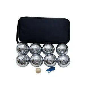 YITOO Bola Bocce Kompetisi 3 Tim Logam 73Mm Bola Bocce Prancis Jeu De Boule Petanque Atx dengan Tas Jinjing