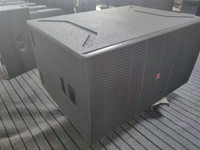Haut-parleur son double subwoofer de 18 pouces haut-parleur de réseau de lignes bidirectionnel équipement de sonorisation Audio professionnel haut-parleurs de système de sonorisation