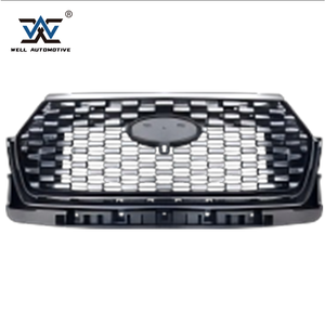 Nouveau style 4x4 version platine tout-terrain calandre de type chinois (ABS <span class=keywords><strong>noir</strong></span> peint) pour <span class=keywords><strong>Explorer</strong></span> 2020 - Product Image 1