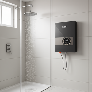Calentador de Agua Eléctrico Instantáneo Vevor de 8 Kw con Pantalla Digital, Montaje en Pared, para Ducha y Baño - Product Image 2