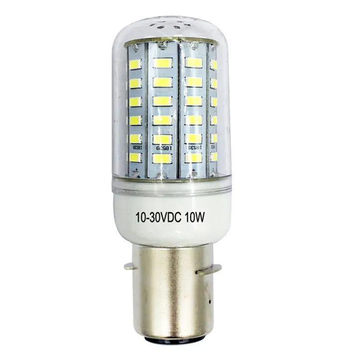 Ampoule LED épis de maïs, lampe en plastique, 6W 10W 24V, P28 10-30VDC 85-265VAC P28S