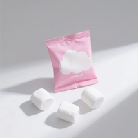 Personnalisé en stock fenêtre transparente debout pochette d'emballage alimentaire fermeture éclair refermable étanche à l'humidité options colorées disponibles