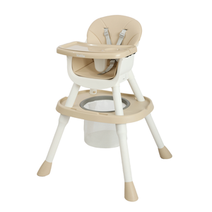 Silla Alta de Plástico 7 en 1 con Mesa de Lectura, Soporte para Teléfono, Plegable y Ecológica para Alimentación de Bebés, Estudio Infantil, Comedor y Sala de Estar - Product Image 1