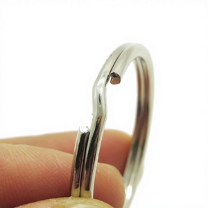 YIWANG Factory Supply 1.5x25MM Silver Split Key Chain <b>Ring</b> Connector <b>Keyring</b> - Product Image 4