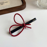 French Hollow Bow Multi Color Acetate Plate Handmade Luxury Minimalist Daily Party Wholesale Custom Available