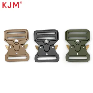 Buckle Manufacturer 25mm 38mm 50mm Color Customized Zinc Alloy Metal Buckle Tactical Heavy Duty Metal Buckle