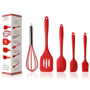 Utensil Set Heat Resistant Utensils Kitchen Set Cooking Durable Utensils Silicone Set Kitchen Gadgets 2023 High Quality Silicone