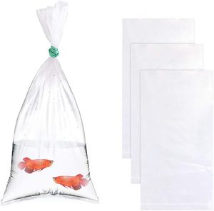 Bolsa de Polietileno Termosellada con Fuelle Lateral, Reciclable, Personalizable, Impresa en Offset, para Peces Vivos, Envío de Acuarios, Uso Industrial - Product Image 1