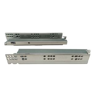 Deslizador de acero galvanizado ajustable 3D Extensión completa Cierre suave para gabinetes de cocina Capacidad de carga de hasta 25kg - Product Image 1