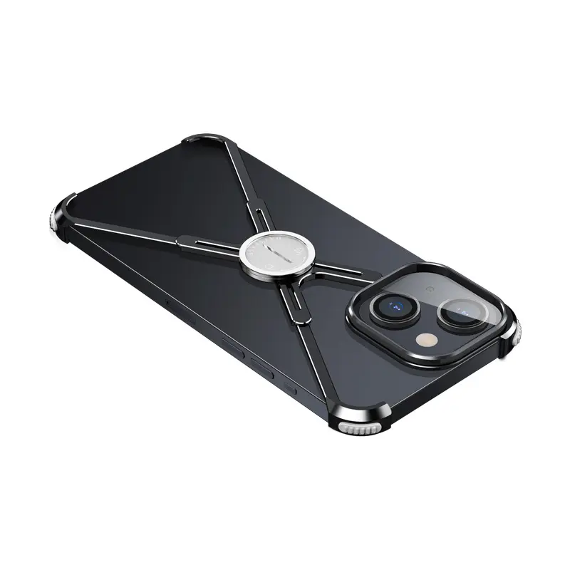 DragonS New Designer Phone Case Shape Metal Cover Aluminum Shockproof Mobile Phone Case For iPhone14 14 Pro