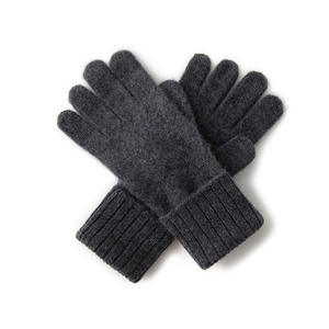 Gants et <span class=keywords><strong>Mitaines</strong></span> Thermiques en Tricot Jacquard en Laine/<span class=keywords><strong>Cachemire</strong></span> Couleur Unie Hiver 2025 Mode Pas Cher Mignon Femme - Product Image 4