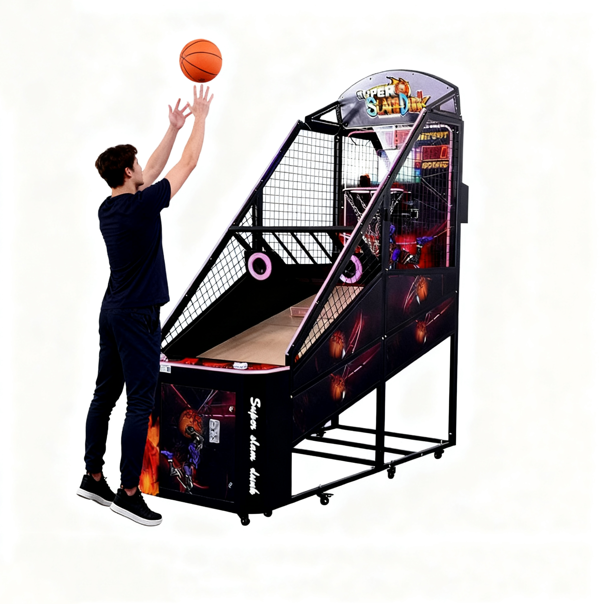 Commercial Arcade Basketball Game Machine Coin Operated Basketball Game Machine Basketball Token Game Machine