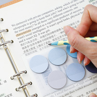 Bloc-notes transparent en PET, marque-page, notes adhésives transparentes, autocollants d'index personnalisés, bloc-notes inscriptible, marque-page auto-adhésif
