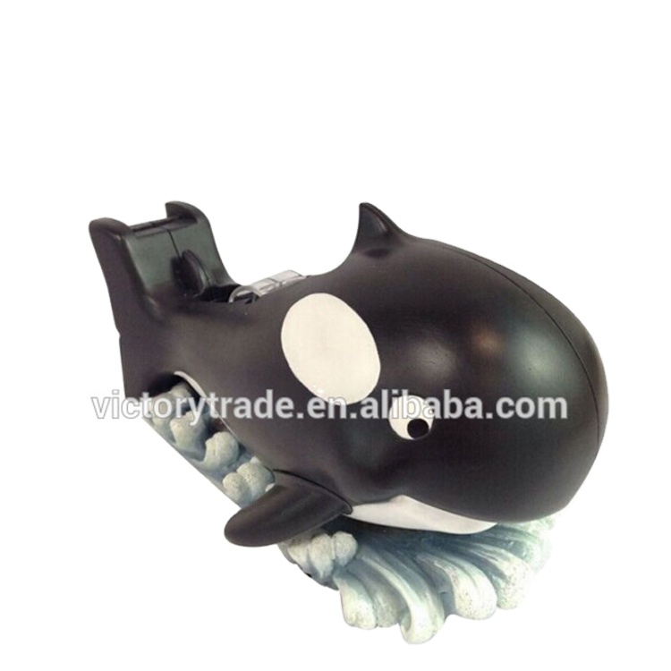 V-TD015 офисная декоративная сверхмощная Новинка дельфины в форме животных Настольный Ручной Диспенсер Для ленты