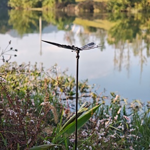 Panneaux décoratifs flexibles en acier inoxydable pour jardin, motif tournesol rustique, accessoires verts pour animaux, plantes artificielles - Product Image 3