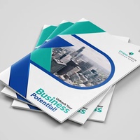 Service d'impression de catalogues personnalisés, reliure à cheval, impression offset CMYK écologique, solution d'impression de brochures de haute qualité