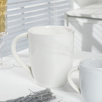 En stock, tasses à café faites à la main avec marbre et glaçure écologique, grandes tasses à eau en céramique uniques en leur genre