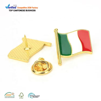 Insignias de la Bandera de Tailandia al por Mayor, Personalizadas con Logotipo, Esmalte Suave, Broche Metálico para el Día Nacional, Pin de Solapa para Souvenir Turístico