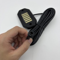 4 PCS Max 36 LED 12V IP68 Éclairage d'angle étanche contrôlé par application pour camions, voitures, VTT - Blanc - Nouveau