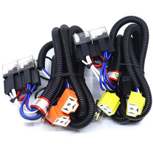 跨境商品LISX302 12V 24V 2灯/4灯汽车前照灯增强线束绝缘胶带增亮装置 - Product Image 5