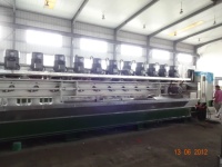 Machine de polissage de granit multi-têtes continue automatique