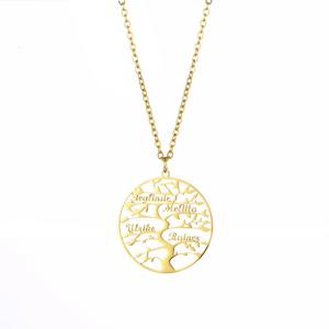 Gravé Nom <span class=keywords><strong>De</strong></span> Famille <span class=keywords><strong>Collier</strong></span> Nom Personnalisé <span class=keywords><strong>Collier</strong></span> <span class=keywords><strong>Arbre</strong></span> <span class=keywords><strong>De</strong></span> <span class=keywords><strong>Vie</strong></span> <span class=keywords><strong>Collier</strong></span> Plusieurs Noms Bijoux Cadeau Pour La Famille Et La Maman - Product Image 5