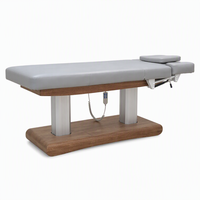 Table de massage électrique à 4 moteurs, fonction d'inclinaison, cadre métallique, hauteur réglable, lit de spa, physiothérapie, soins du visage