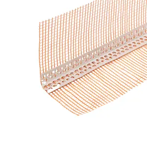 Nhà cung cấp Trung Quốc sợi thủy tinh góc hạt PVC góc hạt với sợi thủy tinh lưới
