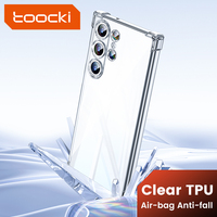 Coque TPU anti-jaunissement Toocki en gros, protection intégrale, sensation de téléphone nu pour Samsung séries 21-24