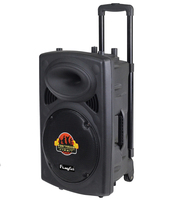 Altavoz de karaoke de 8 pulgadas de alta calidad con carrito de exhibición de fábrica