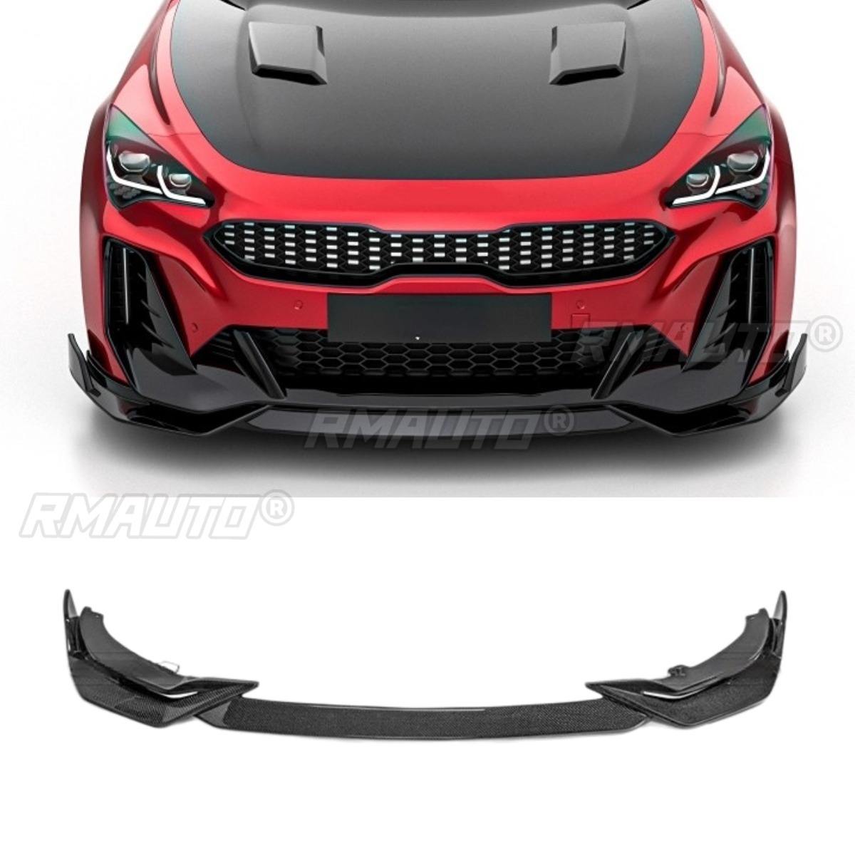 Lèvre de pare-chocs avant abaissée