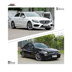 ชุดแต่ง GBT Mercedes C Class สำหรับปี 2014-2016 W205 บอดี้คิท Benz C-class W205 กันชนหน้าทรง C63 - Product Image 3