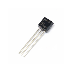 เซ็นเซอร์วัดอุณหภูมิอิเล็กทรอนิกส์แบบใหม่และของแท้ TO-92-3 TMP03FT9 - Product Image 1
