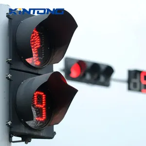 XINTONG Tricolor Full Screen LED Traffic Signal Light 12V DC LED Traffic Light Equipment On Sale
