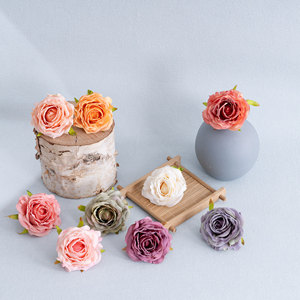 ดอกกุหลาบประดิษฐ์ CallaFloral ทำจากโพลีเอสเตอร์ สำหรับตกแต่งงานแต่งงานในร่ม สไตล์ INS สำหรับการค้าอีคอมเมิร์ซข้ามพรมแดน - Product Image 1