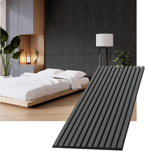 EAZART Panneau mural en <span class=keywords><strong>bois</strong></span> à lattes lumineuses LED pour la décoration intérieure, panneau acoustique en <span class=keywords><strong>bois</strong></span> pour la maison et le bureau - Product Image 6