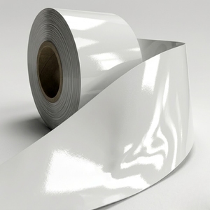 Rouleau de papier blanc enduit de silicone d'un côté, qualité alimentaire, antiadhésif, surface lisse et brillante, résistant à la chaleur, usage industriel - Product Image 3