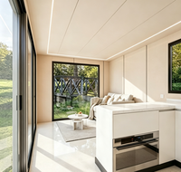 Maison mobile, maison modulaire, maison préfabriquée, faible coût de transport, plan de configuration personnalisé, montage facile pour camp de travailleurs, maison miniature