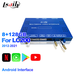 Lsailt Android 13 Android/Carplay giao diện cho Land Cruiser lc200 2013-2021 Lexus LX570 bao gồm Youtube, Netflix - Product Image 1