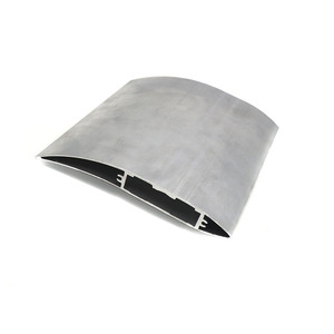 Ventilador de perfil de aluminio anodizado de nuevo diseño moderno lumbrera ovalada de construcción aerodinámica - Product Image 5