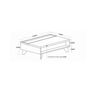 Golden <strong>Supplier</strong> Wholesale Wood Coffee <strong>Table</strong> Living Room Lift up Multifunctional Home Center Coffee <strong>Tables</strong> - Product Image 6