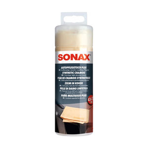 Chiffonnette synthétique pour l'entretien automobile + 1 chiffonnette microfibre multi-usages premium pour diverses tâches de detailing - Product Image 1