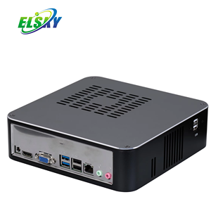 Elsky Mini PC hd4009 11 nhúng i3/i5/i7 CPU DDR4 2TB SSD 4k 8 <span class=keywords><strong>USB</strong></span> 2 LAN cho văn phòng - Product Image 1