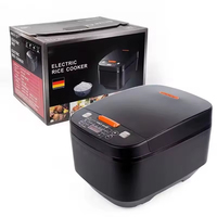 Olla Arrocera Eléctrica Digital Inteligente de 5L con Pantalla Táctil LCD, Antiadherente, Marca Silvercrest, en Oferta